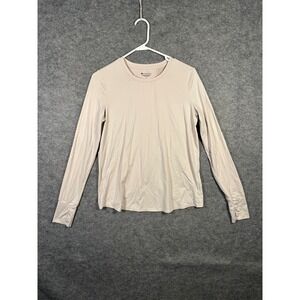 Athleta Long Sleeve Top Size S Activewear Split Back Athletic Shirt‎ Womens
